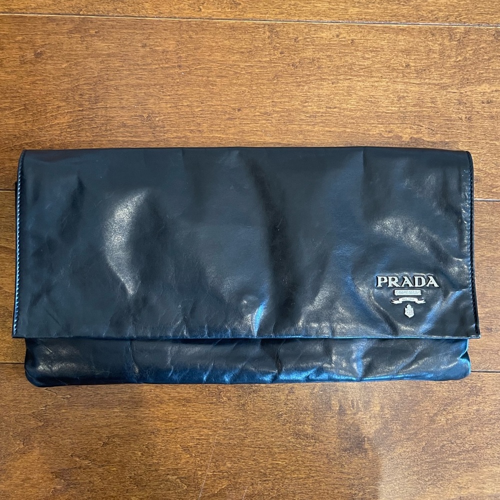 Prada Antik Nappa Clutch